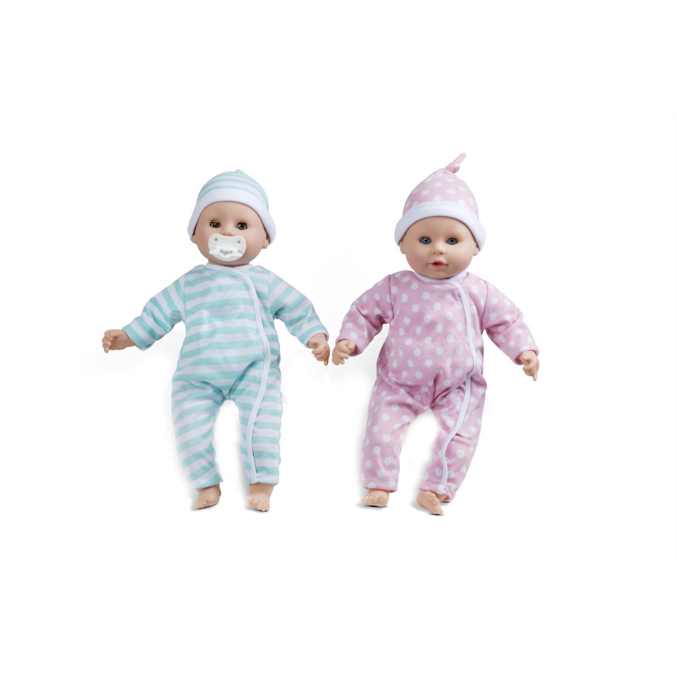 Mine to Love Twins Luke & Lucy Dolls - Adorable Collectible Sibling Dolls for Kids & Collectors | Perfect for Playtime, Gifts & Nursery Decor