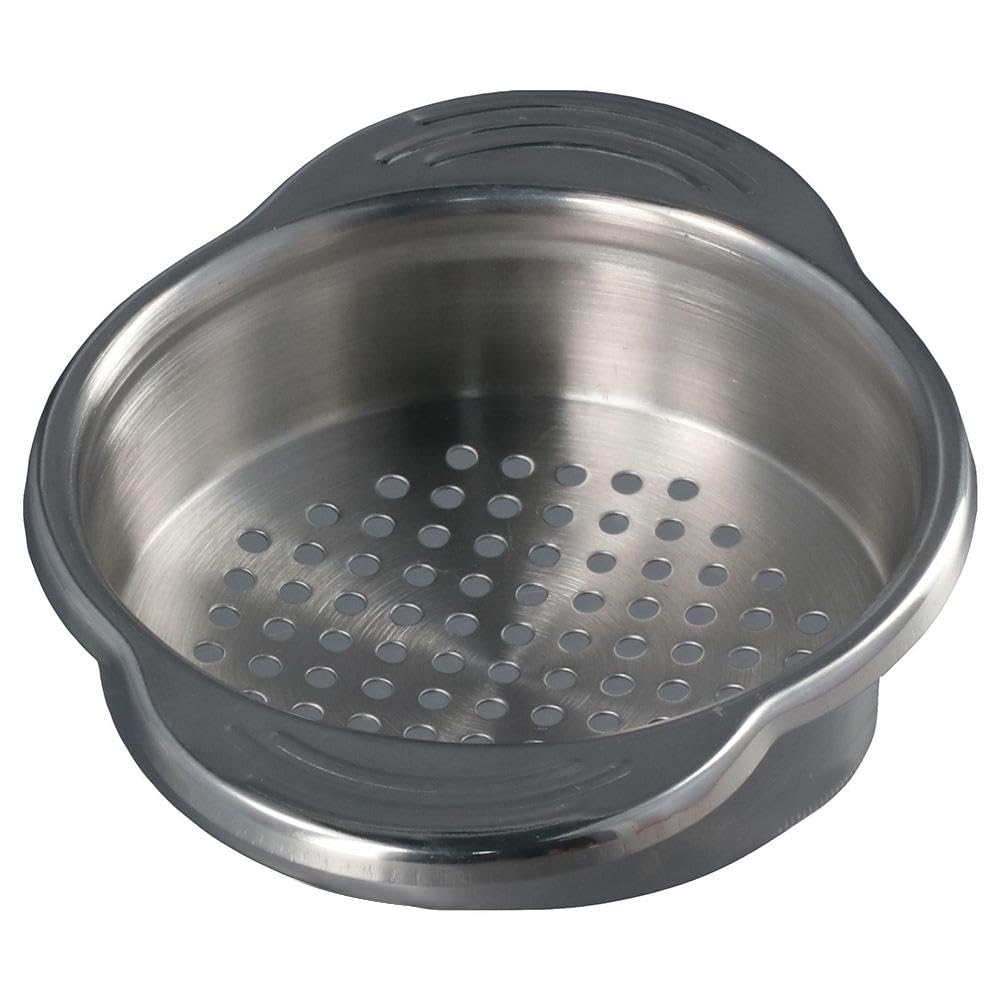 Premium Stainless Steel Can Strainer - Heavy Duty Food Sieve & Colander for Tuna, Beans, Vegetables - Oil Drainer & Canning Filter for Kitchen, Camping & Food Prep