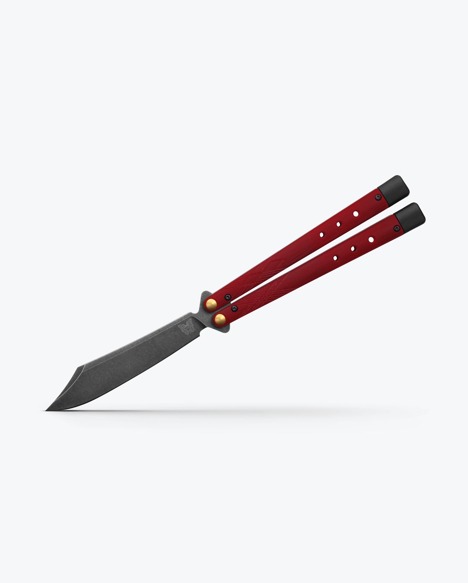 Necron™ Ruby Red G10 Knife Handle Scales - Premium Durable Material for Custom Knife Making & DIY Projects - Perfect for Outdoor, Camping, and EDC Knives