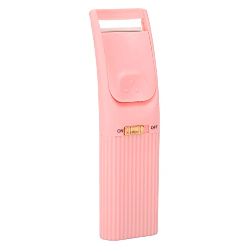 USB Heated Eyelash Curler with Intelligent Temperature Control - Quick Preheating, Ergonomic Design for Effortless Curling - Perfect for Home Use, Travel & Professional Makeup (Pink)