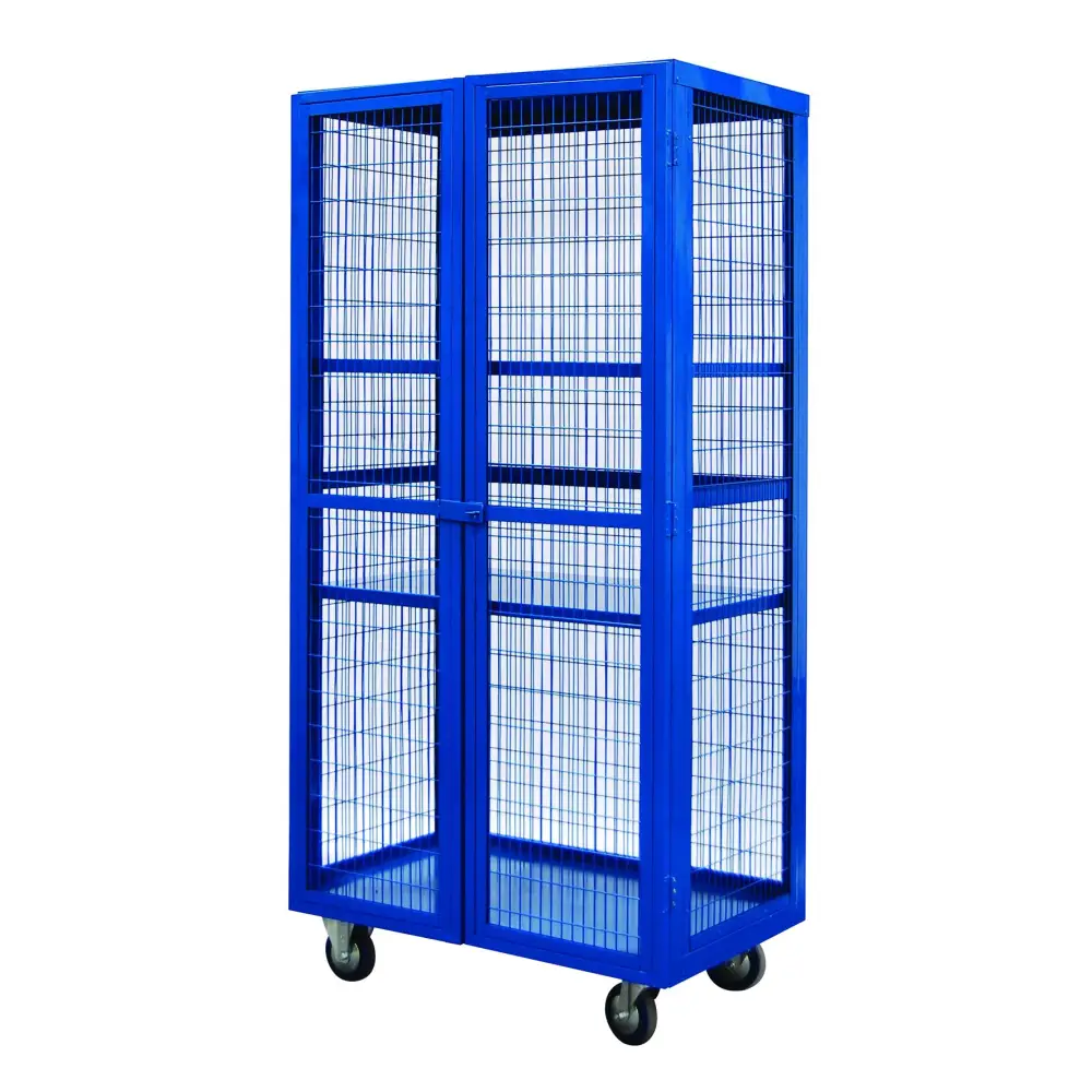 Wholesale Distribution Cages with Doors - Heavy Duty Wire Mesh Storage Containers for Warehouse, Retail & Industrial Organization