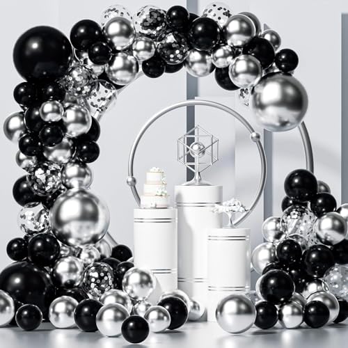 Black and Silver