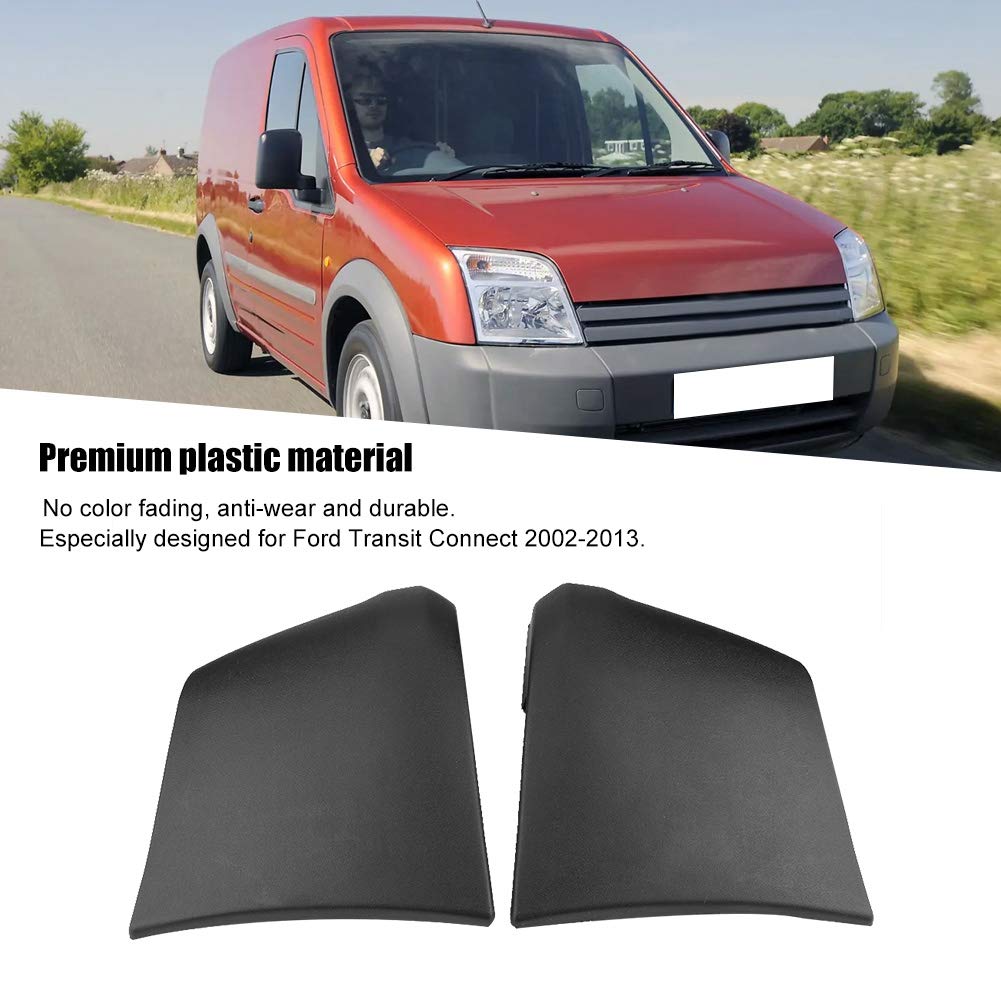 Aramox Bumper Tow Cover - 1 Pair Rear Bumper Protector for Ford Transit Connect 2002-2013 | Durable Car Accessory for Towing & Hauling | Perfect for Work Vans, Delivery Trucks & Commercial Vehicles