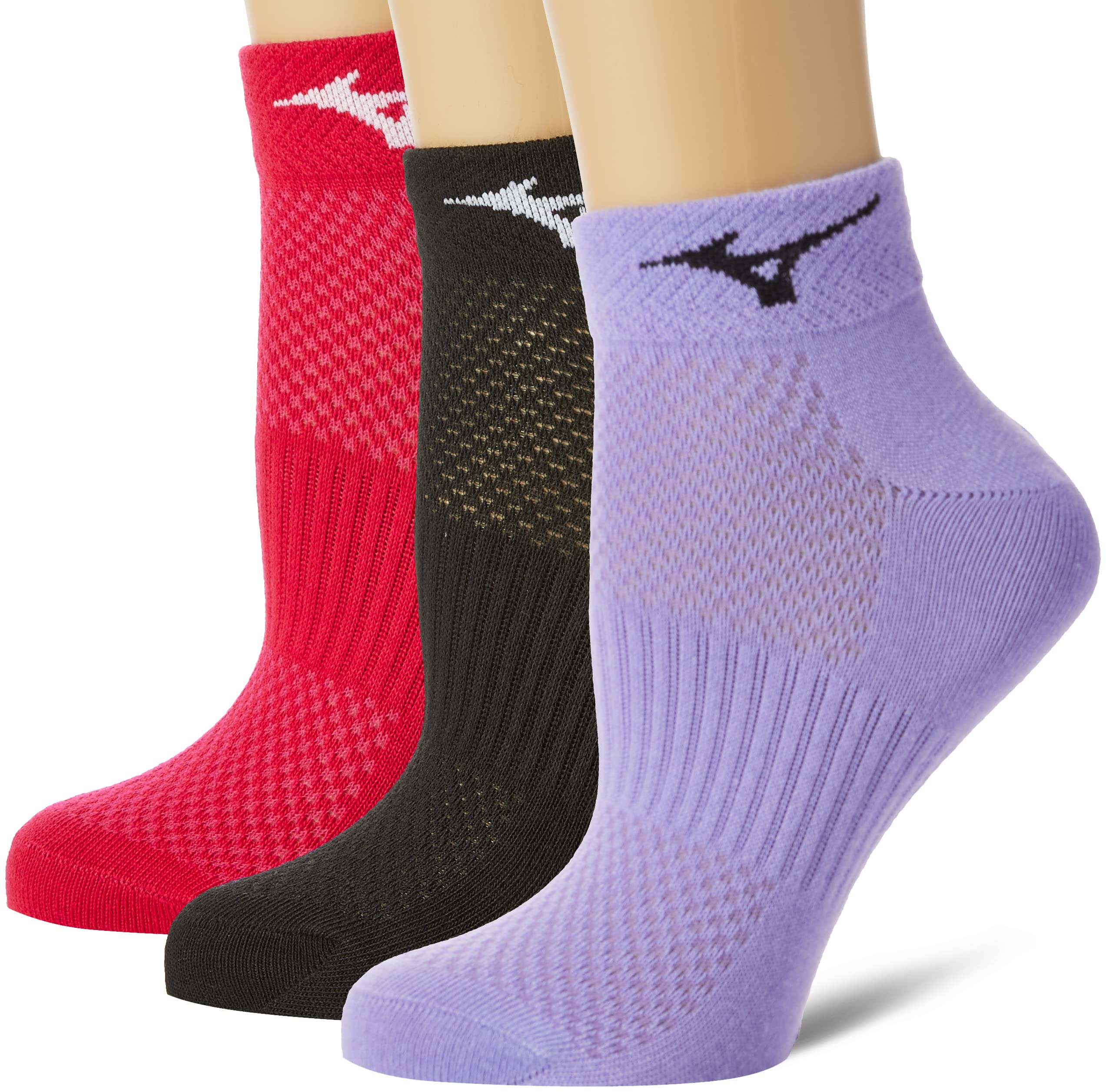 Mizuno Unisex Athletic Socks - Breathable & Cushioned for Running, Gym, and Everyday Comfort