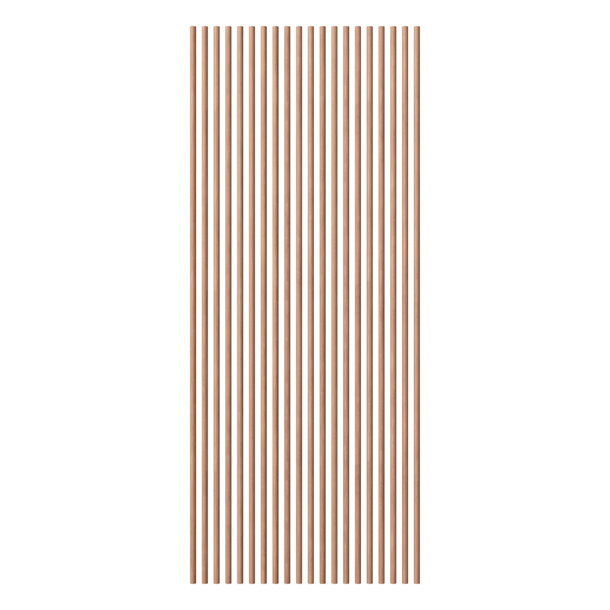 Premium Stain-Grade Hardwood Slats - Half Round Design for DIY Furniture, Cabinets & Home Decor Projects - Perfect for Rustic, Modern & Farmhouse Styles