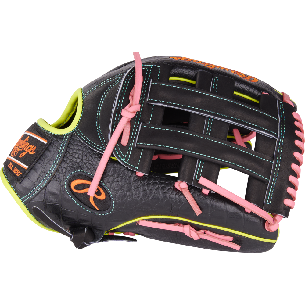 Rawlings Heart of the Hide 12.75 Inch Professional Baseball Glove - PROR3039 6BPY (February 2025 Model) | Premium Leather for Pitchers & Infielders | Perfect for Training & Competitive Games