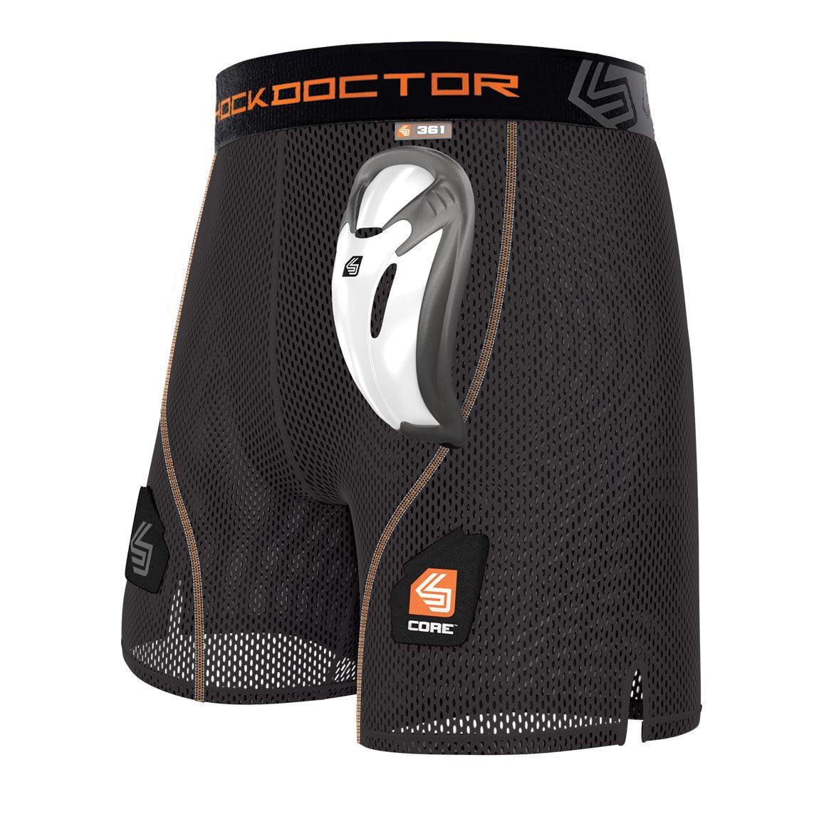 Core Loose Hockey Shorts with Bio Flex Cup - Comfortable Protective Gear for Hockey Players - Perfect for Training & Competitive Games