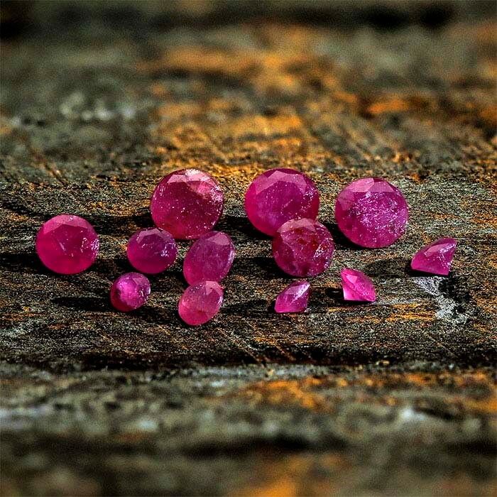 Natural Rodeo Queen Ruby Gemstone - July Birthstone, Mined & Cut in USA | Opaque Loose Stone for Jewelry Making, Birthstone Gifts & Crystal Healing