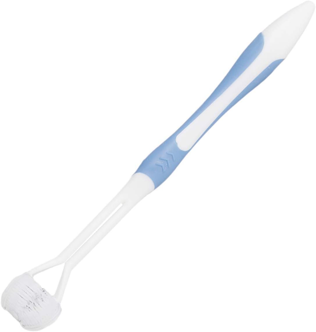 Jowxsx 3-Sided Bluetooth Toothbrush for Adults - Soft Bristles Manual Toothbrush - Gentle Cleaning for Sensitive Teeth & Gums - Perfect for Travel, Home & Office Use