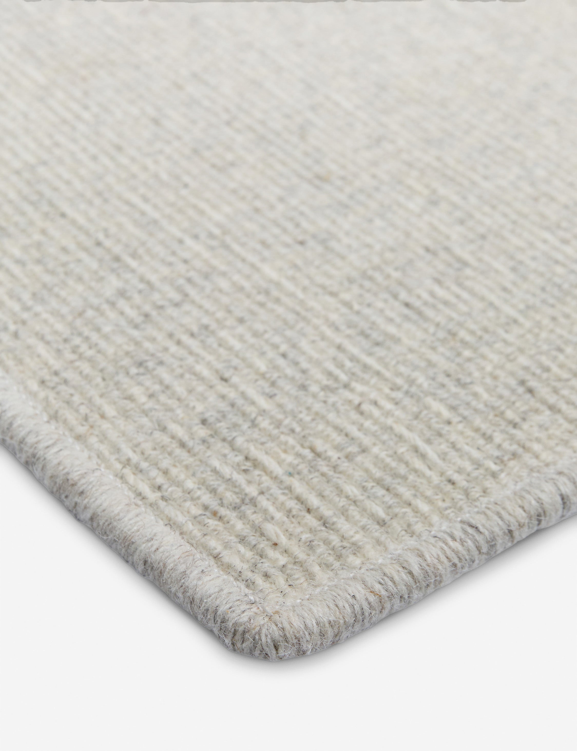 Handmade Custom Polina Flatweave Wool Rug - Soft Cloud Design for Living Room, Bedroom & Nursery | Eco-Friendly Natural Fiber Area Rug for Home Decor