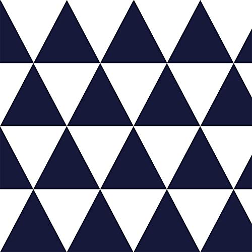 Blue White Triangle