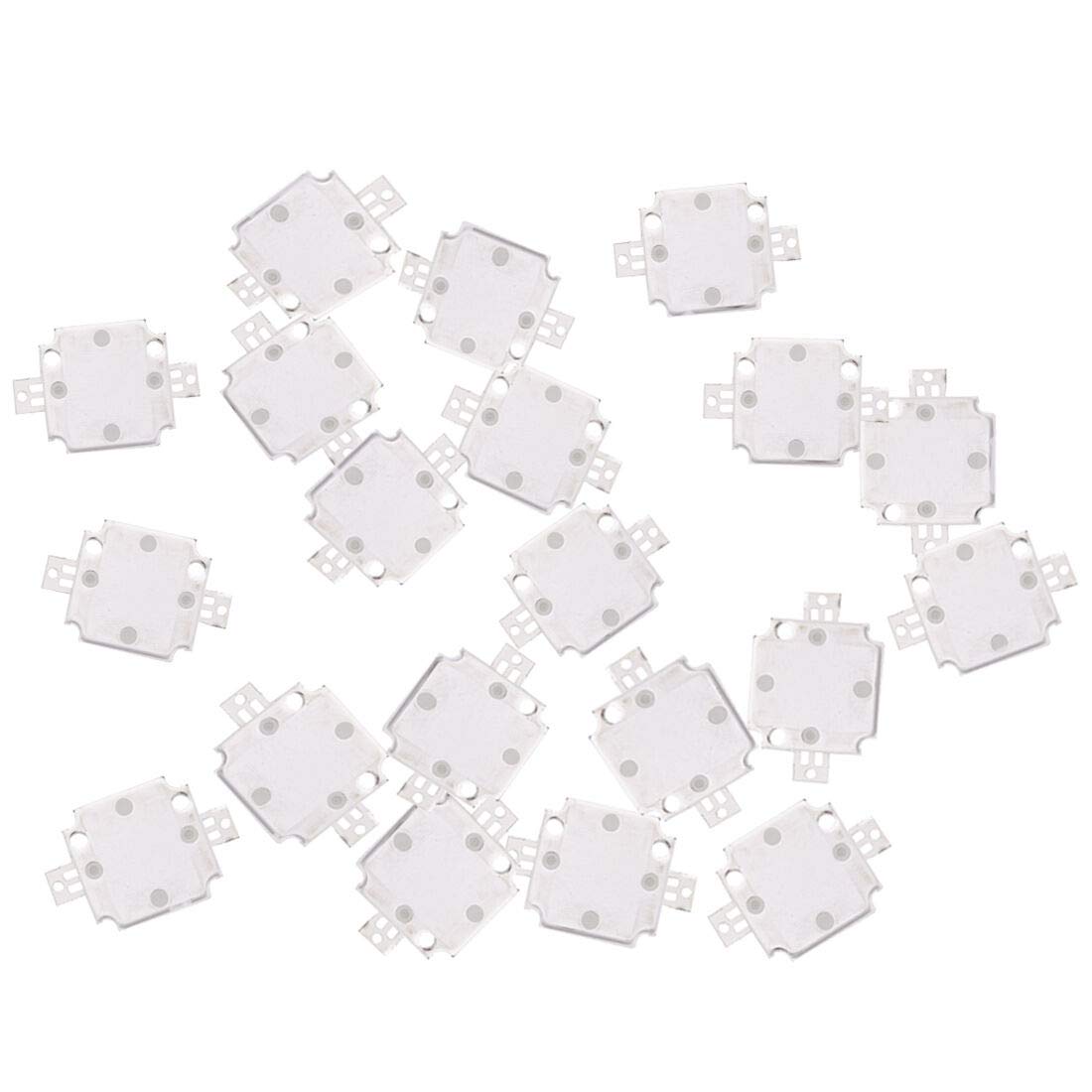 5PCS 10W LED Pure White High Power 1100LM SMD Chip Light Bulbs - Energy Efficient Lighting for Home, Office, and Commercial Spaces