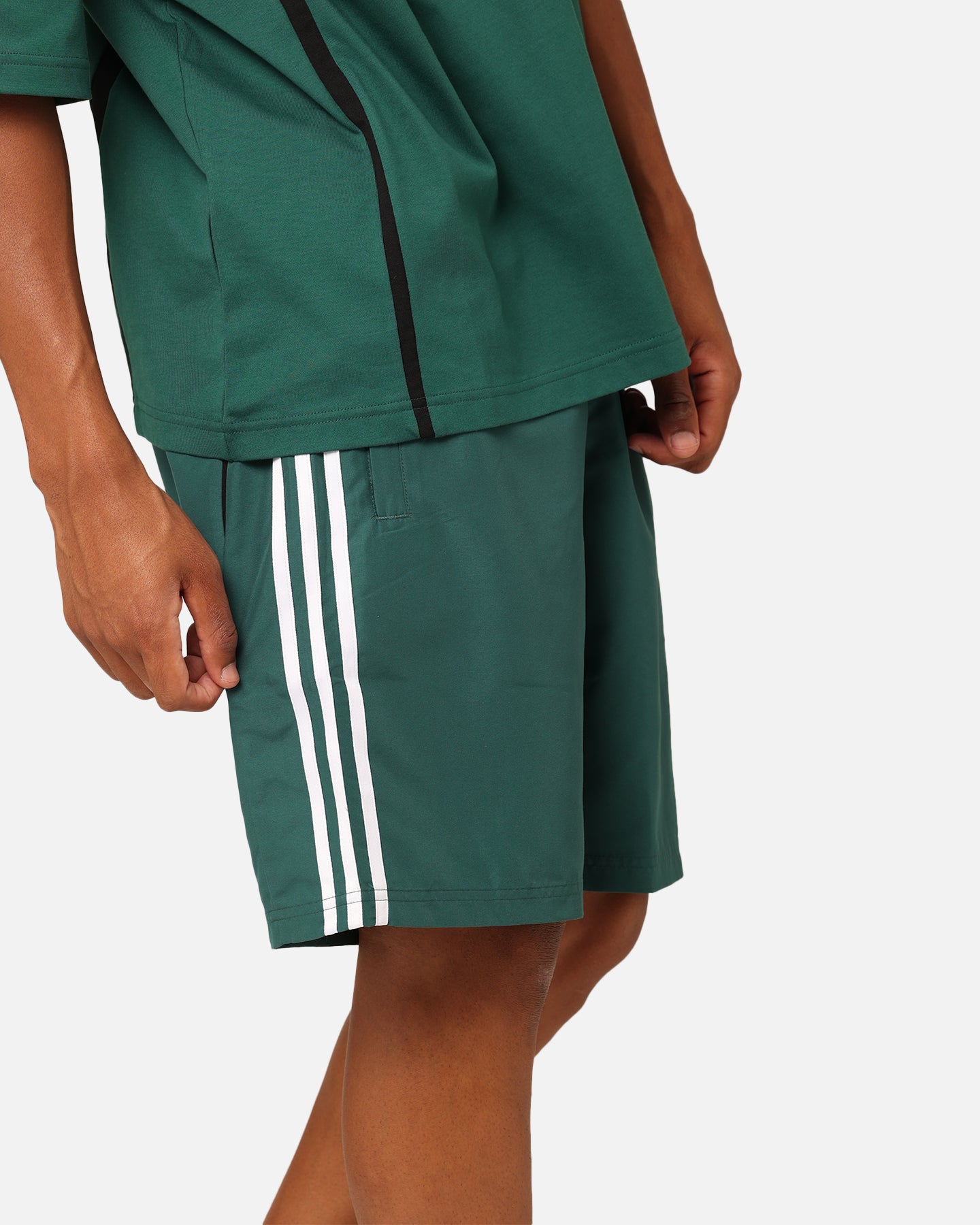 Adidas Oversized Shorts for Men - Collegiate Green Athletic Shorts | Comfortable & Breathable for Running, Gym & Casual Wear