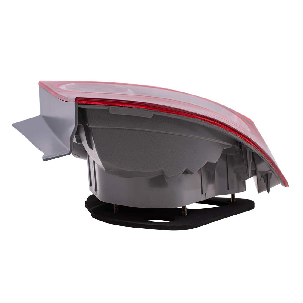 OE Style Halogen Tail Lights Assembly Replacement for 2006-2008 Honda Civic - Compatible with HO2800166 HO2801165 33551SNAA01 33501SNAA02 - Perfect for Night Driving & Car Customization