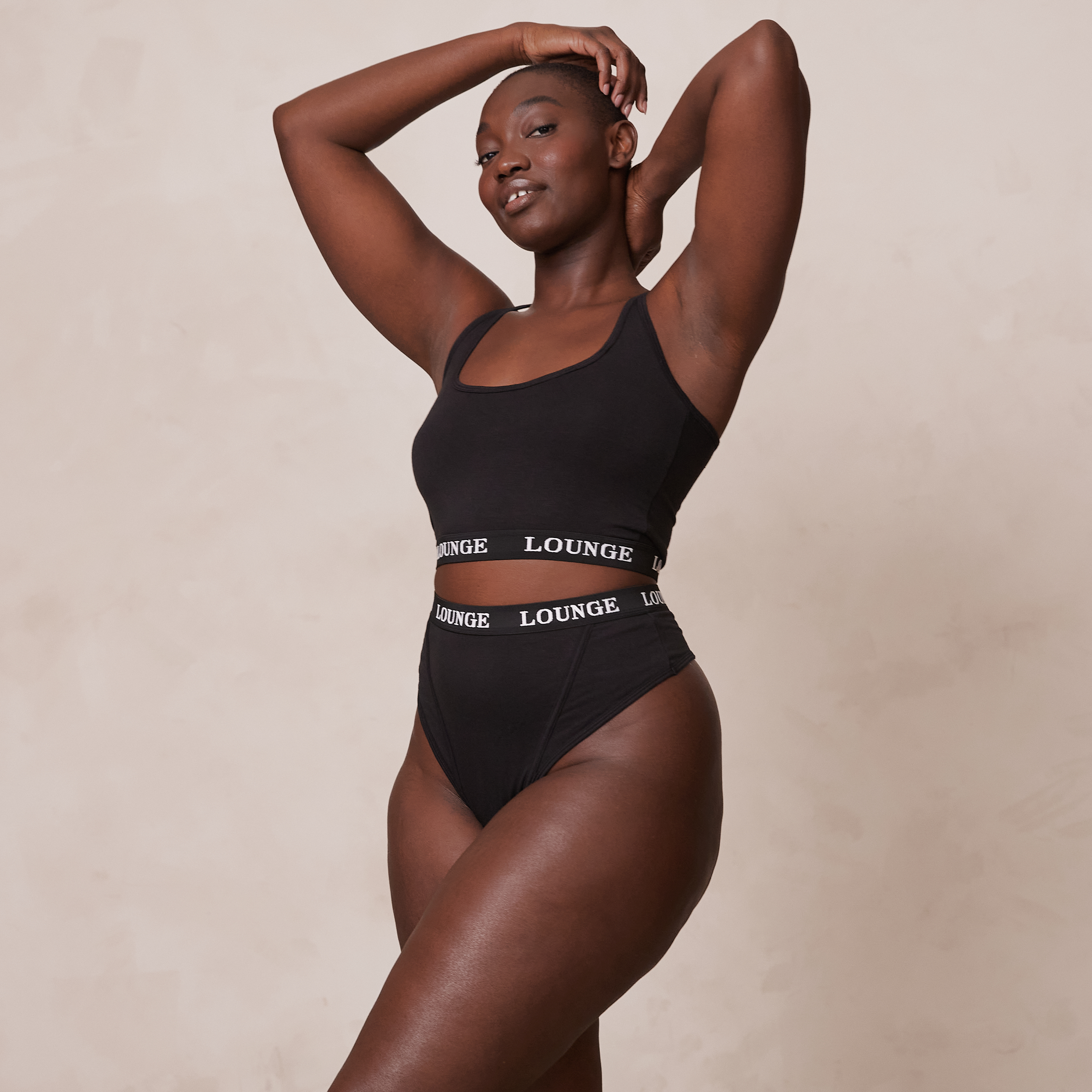 Bamboo Basic Bralette - Soft Wireless Bra for Women, Comfortable Everyday Wear, Black | Perfect for Yoga, Lounge & Sleep