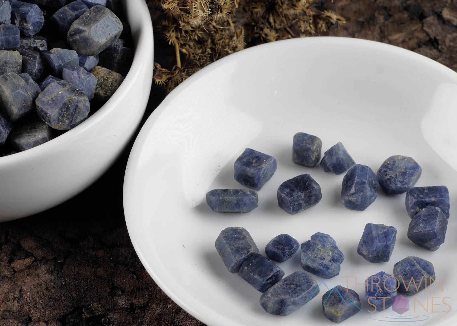 Natural Raw Blue Sapphire Crystal Chips - Small Gemstone Pieces for Jewelry Making, Birthstone Collection, Mineral Specimens (E1519) | Perfect for DIY Crafts, Healing Crystals & Mineral Displays