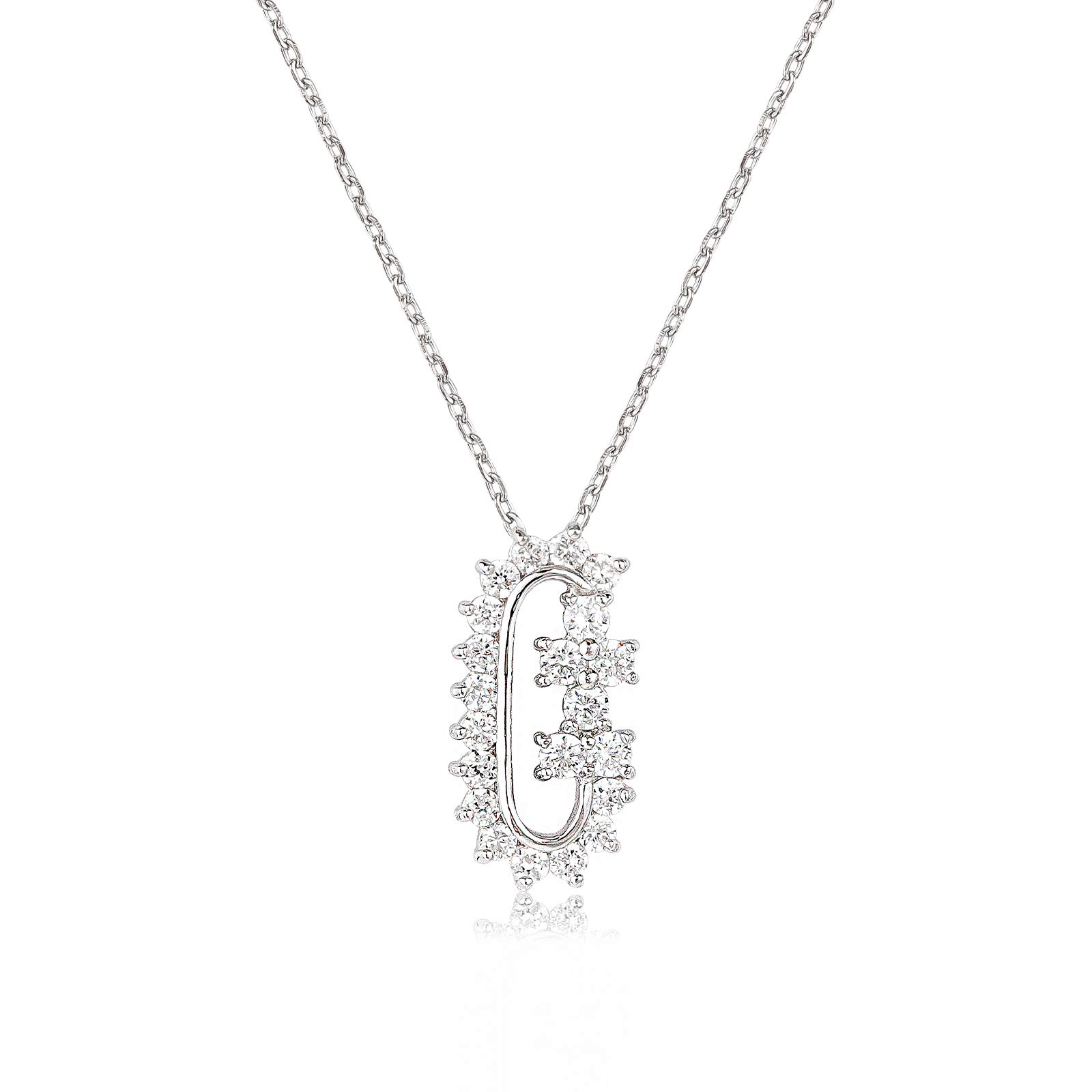 925 Sterling Silver Pendant Necklace for Women - Elegant Jewelry Gift for Her, Birthday, Anniversary, Valentine's Day - Perfect for Everyday Wear & Special Occasions