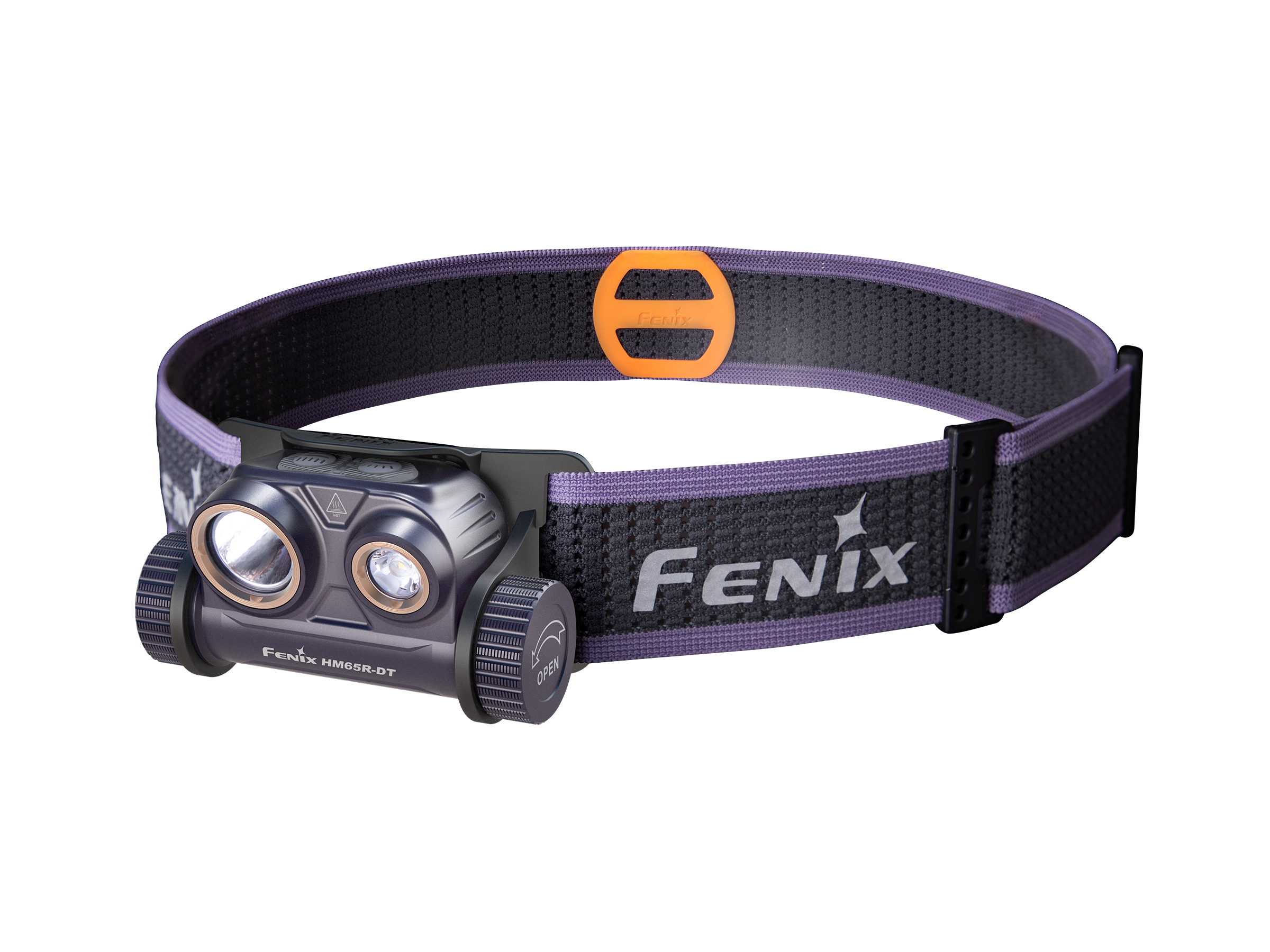 Fenix HM65R DT Rechargeable LED Headlamp - 1400 Lumens, Waterproof Headlight for Trail Running, Hiking, Camping & Outdoor Adventures