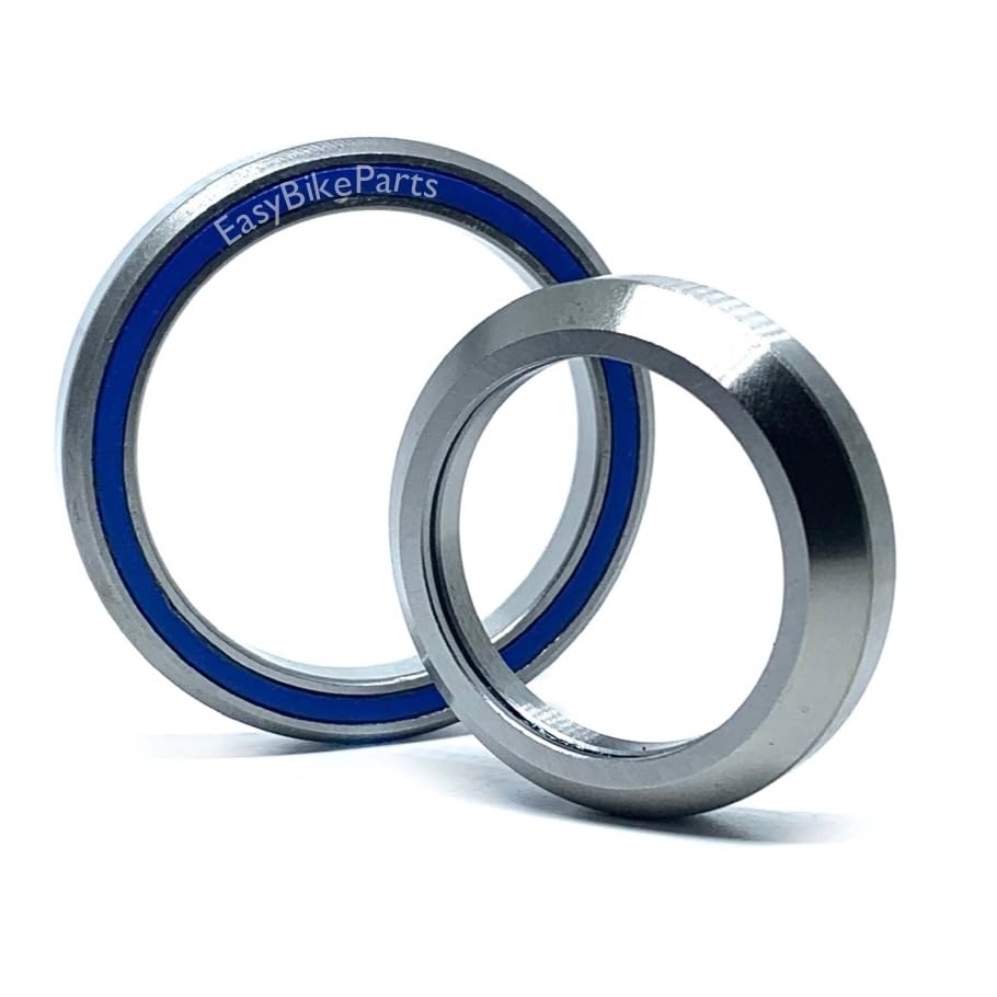 Premium Replacement Headset Bearings for Specialized Tarmac SL2-SL8 Road Bikes | Silver Alloy | Smooth Steering & Durable Performance | Perfect for Road Racing & Daily Commuting