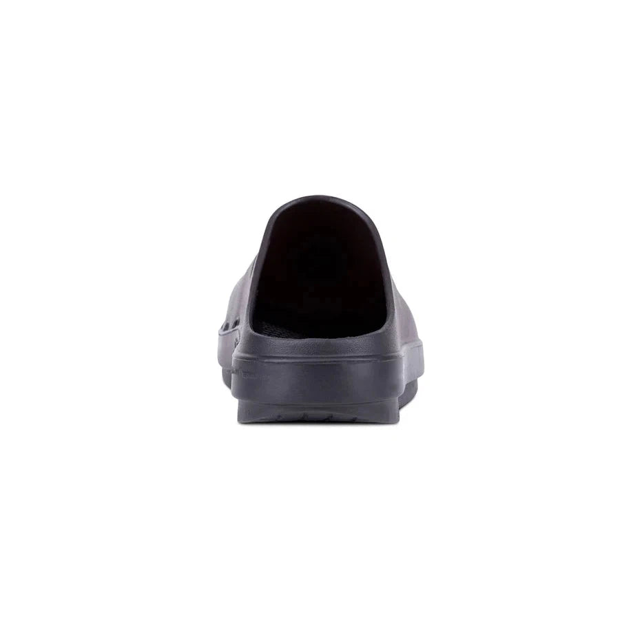 Oocloog Comfortable Slip-Resistant Clogs for Women & Men - Black Non-Slip Garden Shoes for Kitchen, Hospital, Salon & Outdoor Use