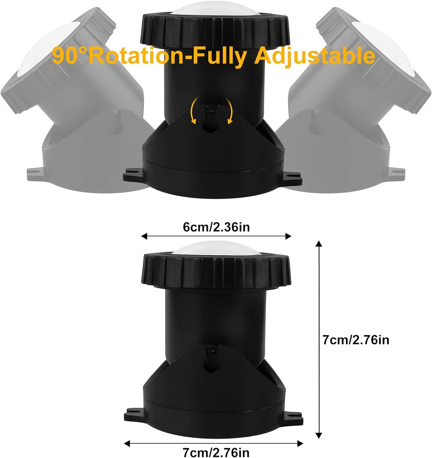 Waterproof LED Pond Lights - Dimmable Outdoor Spotlights for Garden & Fountain