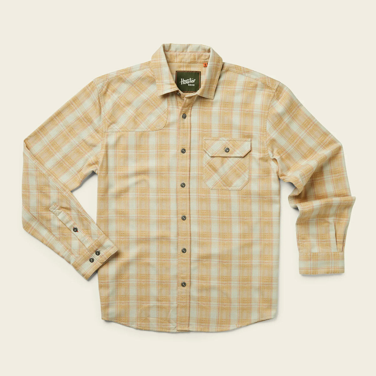 Men's Harkers Flannel Shirt - Soft Plaid Long Sleeve Button Down for Casual Wear & Outdoor Activities