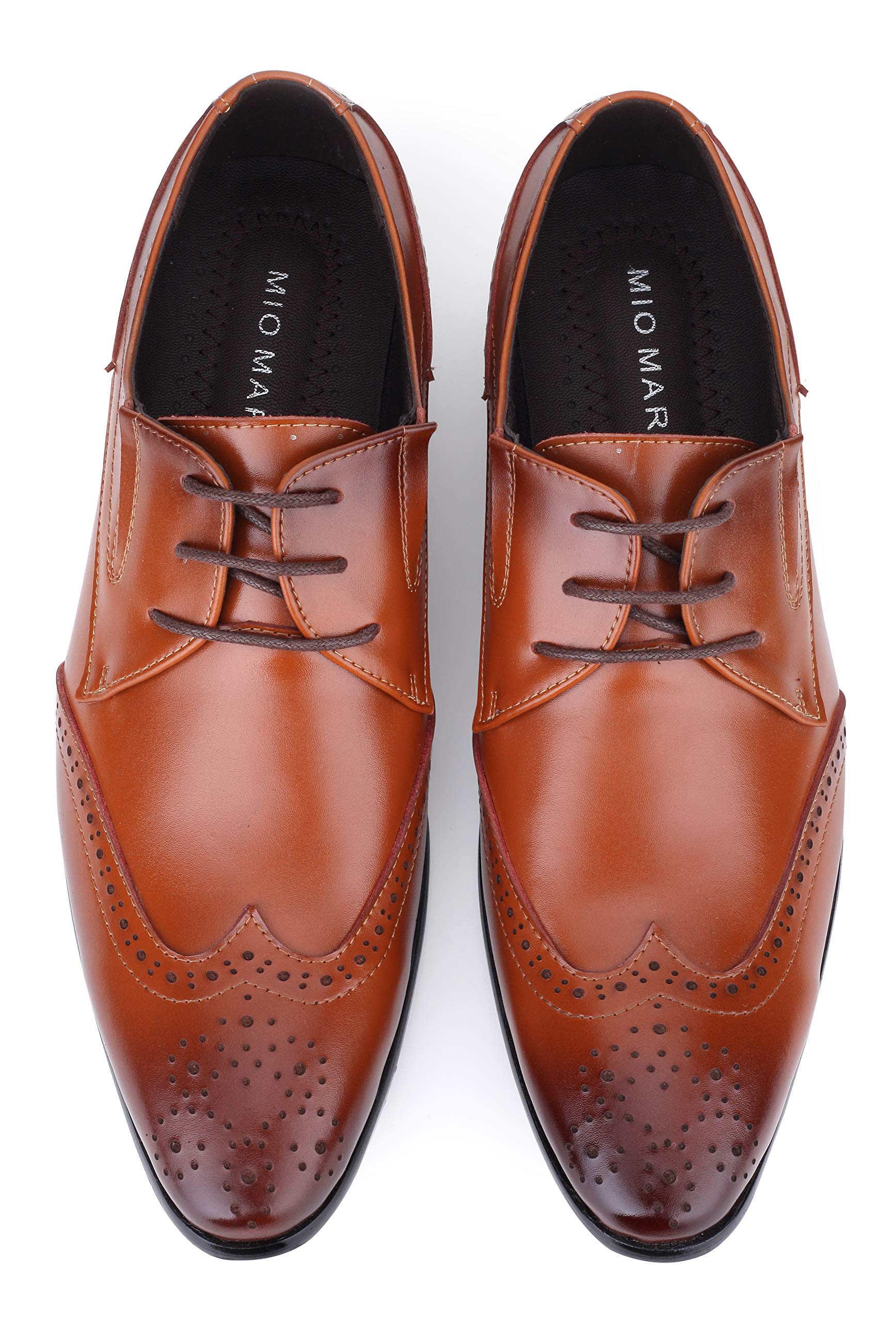 Men's Genuine Leather Oxford Dress Shoes - Classic Formal & Wedding Shoes for Men | Perfect for Business, Office, and Special Occasions