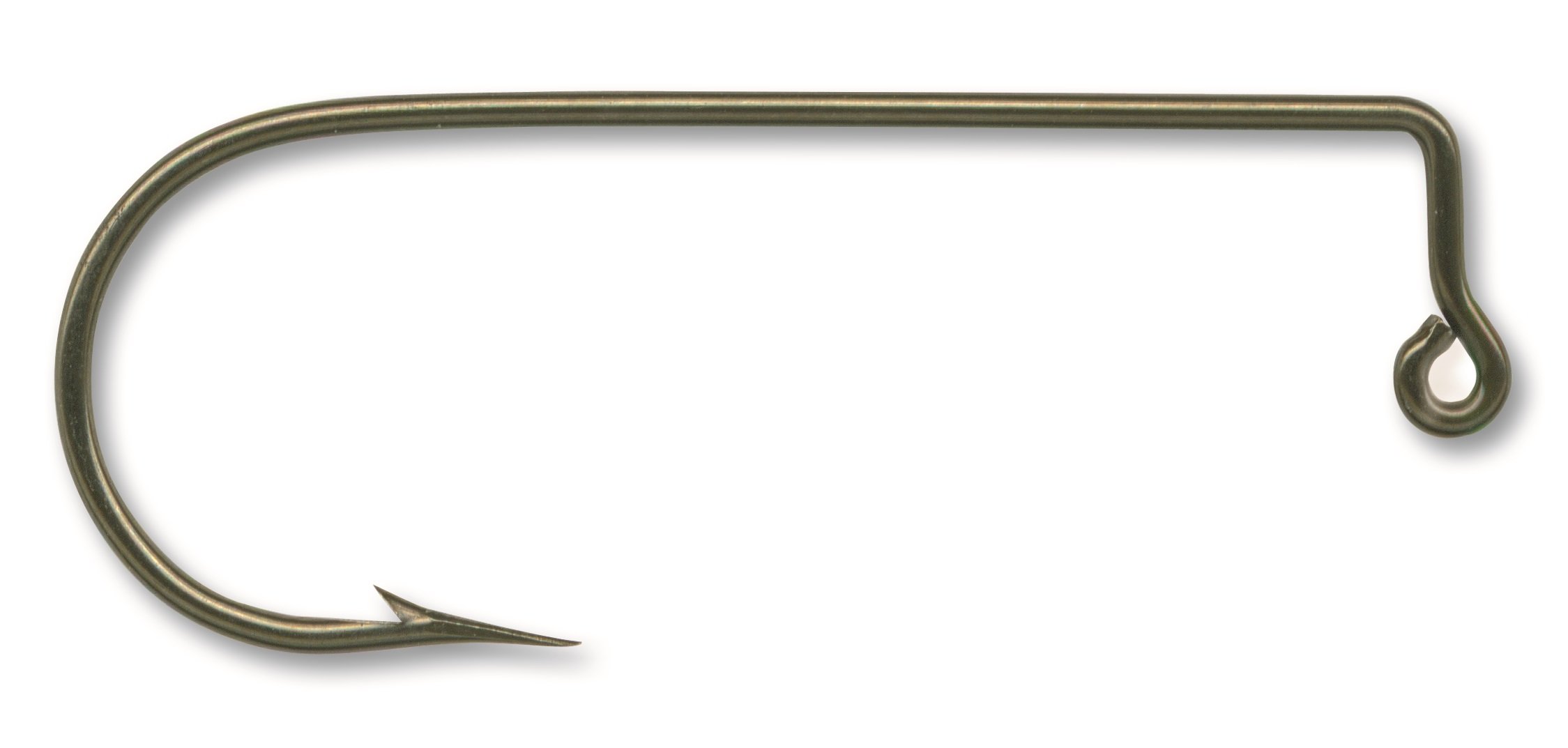 Mustad Aberdeen Jig Hook - 90-Degree Bend, Bronze Finish - Ideal for Freshwater & Saltwater Fishing, Panfish & Trout Lures