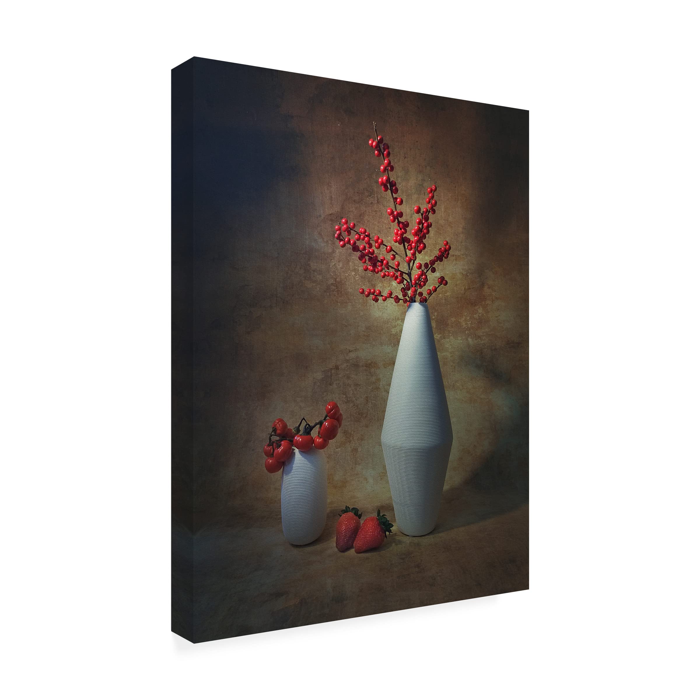 Trademark Fine Art 'Still Life 4' Canvas Wall Art by Liu Xing - Modern Home Decor for Living Room, Bedroom & Office