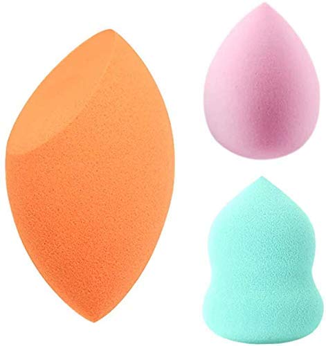 Sharyl Beauty Blender Sponge Set - 6 Pack Makeup Sponges for Flawless Foundation & Concealer Application | Soft, Blendable Cosmetic Puffs (Colors May Vary) | Perfect for Daily Makeup, Professional Salon Use & Travel Beauty Essentials
