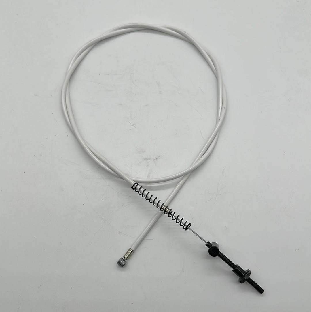 Vista Front Brake Cable - White | High-Quality Replacement for Bikes & Motorcycles | Perfect for Commuting, Racing & Off-Road Adventures