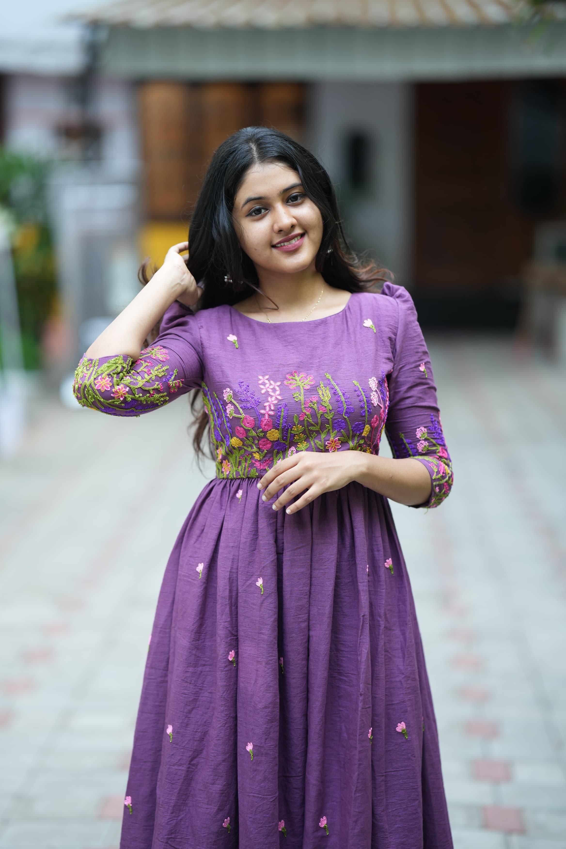Aarvi Pure Cotton Dress for Women | Comfortable & Breathable Summer Dress | Perfect for Casual Outings, Beach Wear & Daily Use