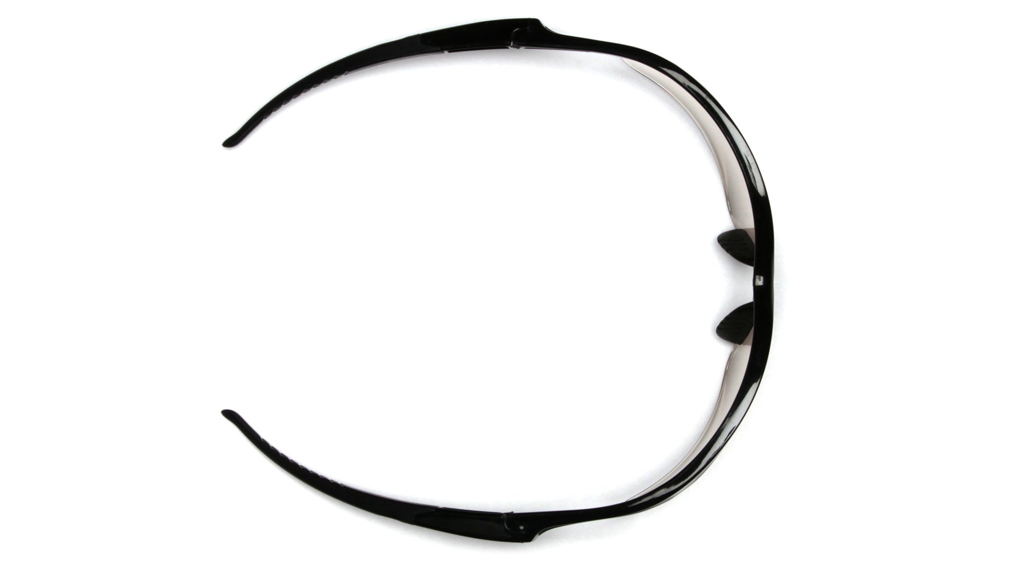 Safety Glasses with Black & Clear Lenses - ANSI Z87.1 Certified Protective Eyewear for Work, DIY, Construction & Outdoor Activities