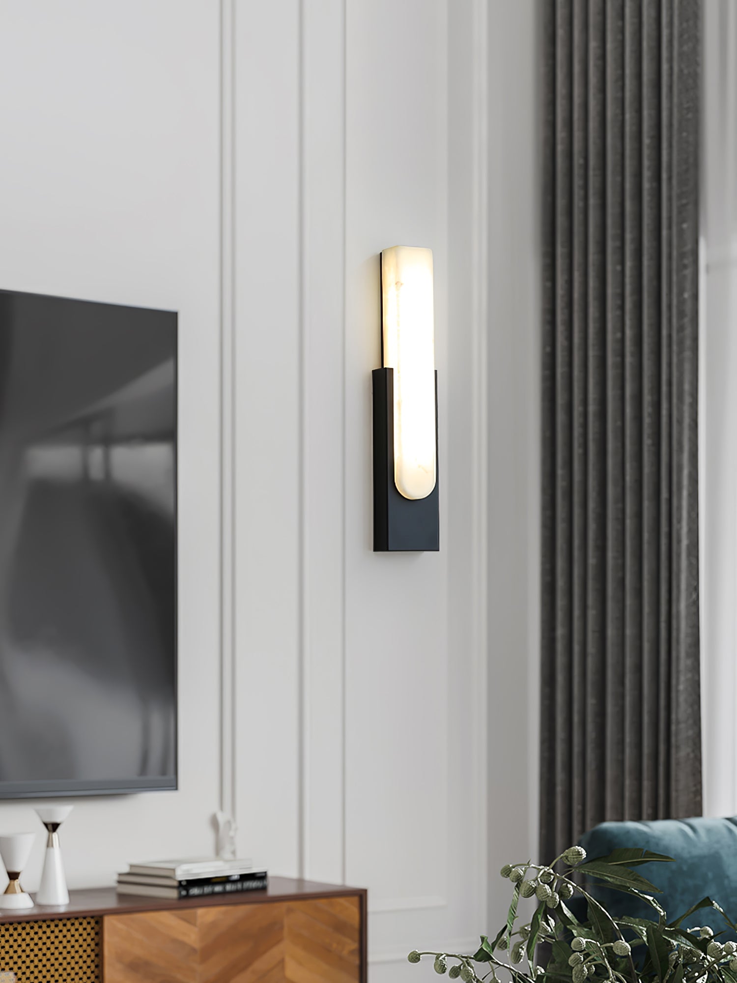Agatha Wall Lamp - Modern LED Sconce Light Fixture for Bedroom, Living Room & Hallway - Energy Efficient Indoor Lighting