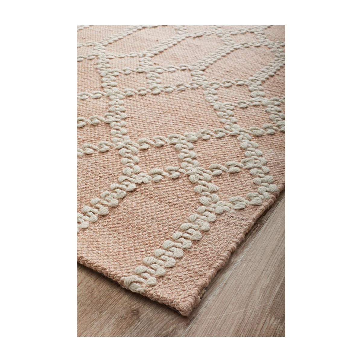 Hudson 805 Area Rug in Nude - Soft Modern Boho Rug for Living Room, Bedroom, Nursery & Home Decor