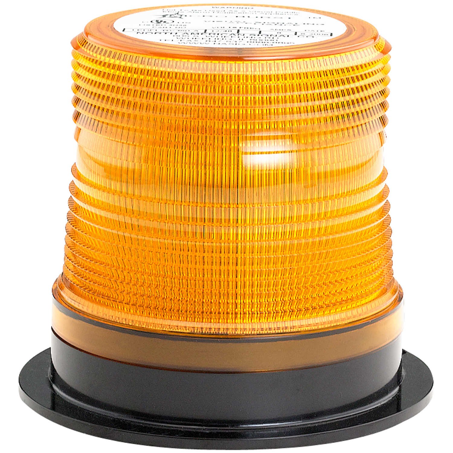 Micro-Burst™ Amber Strobe Light - High Visibility Emergency Warning Light for Vehicles, Trucks, Construction & Safety - Waterproof & Durable for Outdoor Use