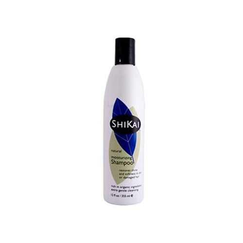 SHIKAI Natural Moisturizing Shampoo - 12 fl oz | Sulfate-Free & Hydrating Hair Care for Dry/Damaged Hair | Perfect for Daily Use at Home & Travel