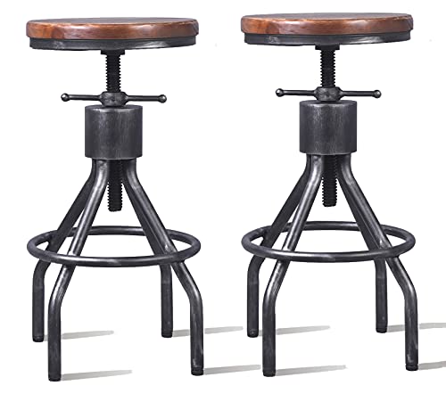 Dark Brown Seat/Silver Grey Base