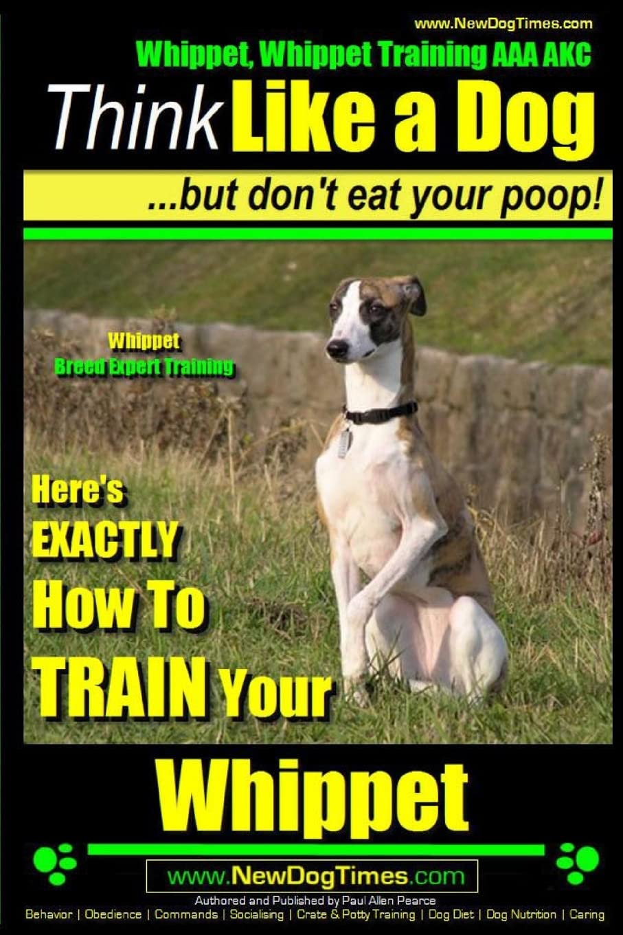 Whippet Training Guide – Expert Tips for AKC Whippet Breed | How to Train Your Whippet Puppy & Adult Dog | Perfect for Home, Park & Competition Training