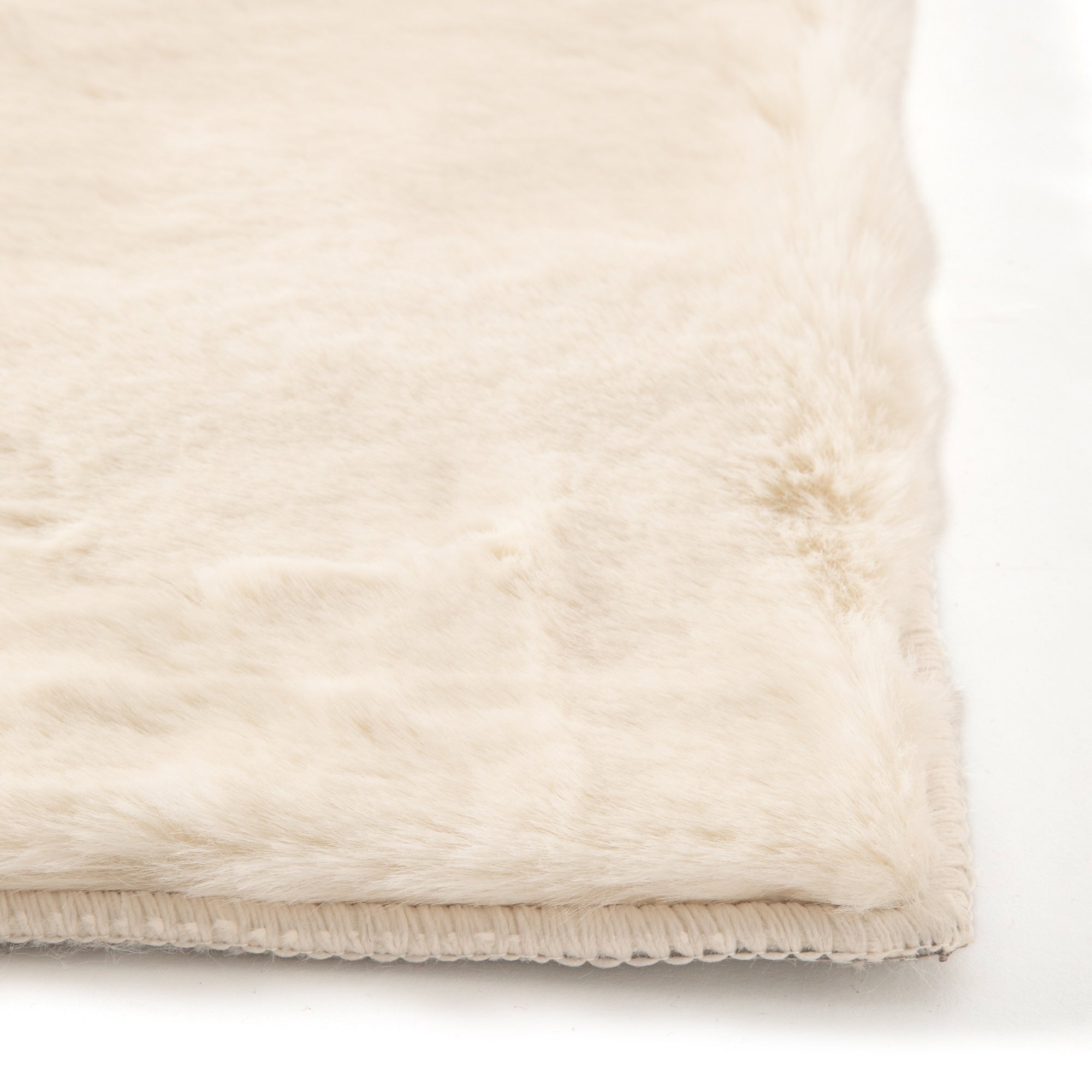 Premium Mitis Rug LL Ivory 3000×2000 - Soft & Durable Large Area Rug for Living Room, Bedroom, or Office Decor