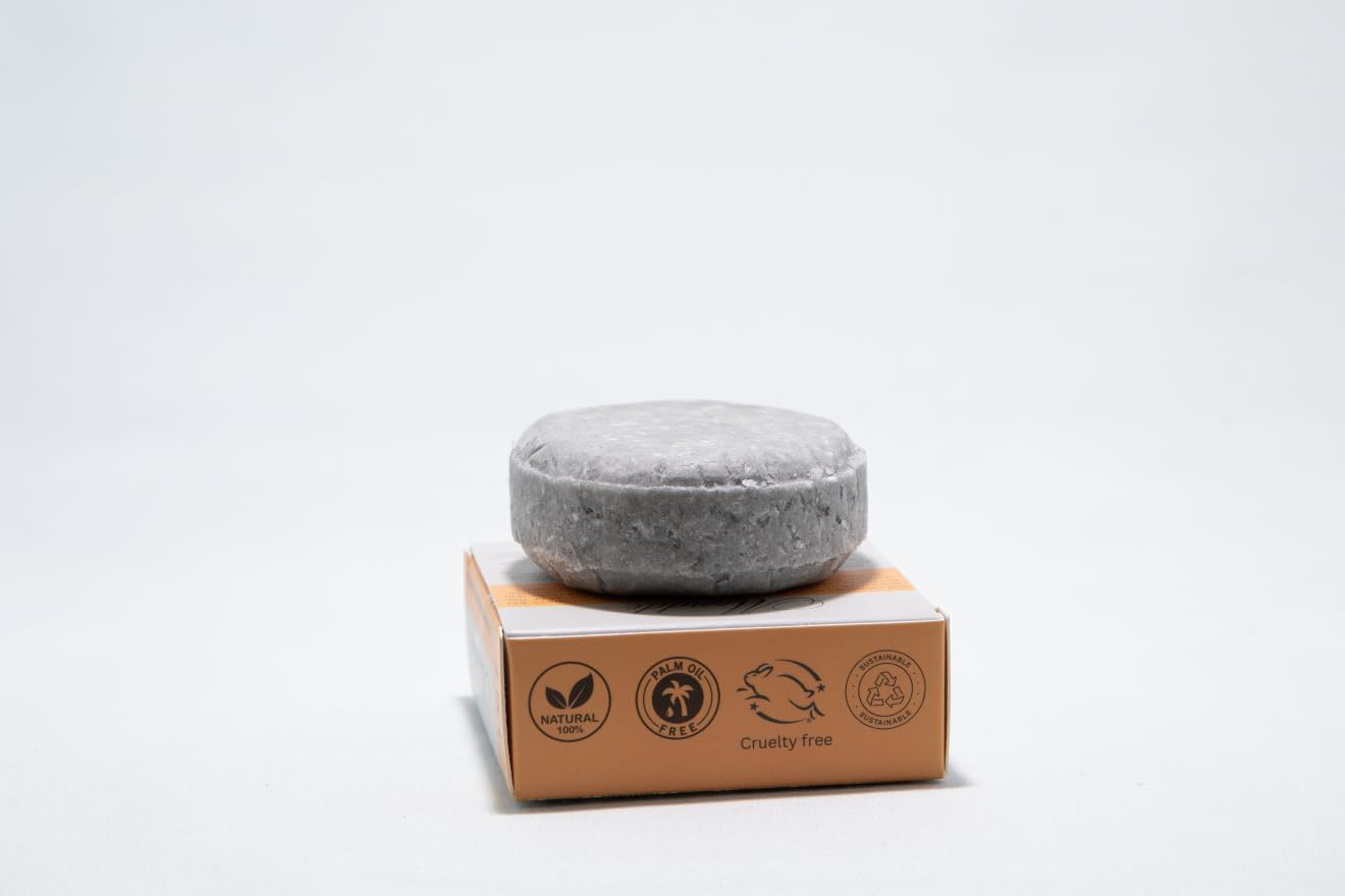 3-in-1 Shampoo, Conditioner & Body Wash Bar - All Natural Hair & Skin Cleanser for Travel, Camping & Zero Waste Lifestyle