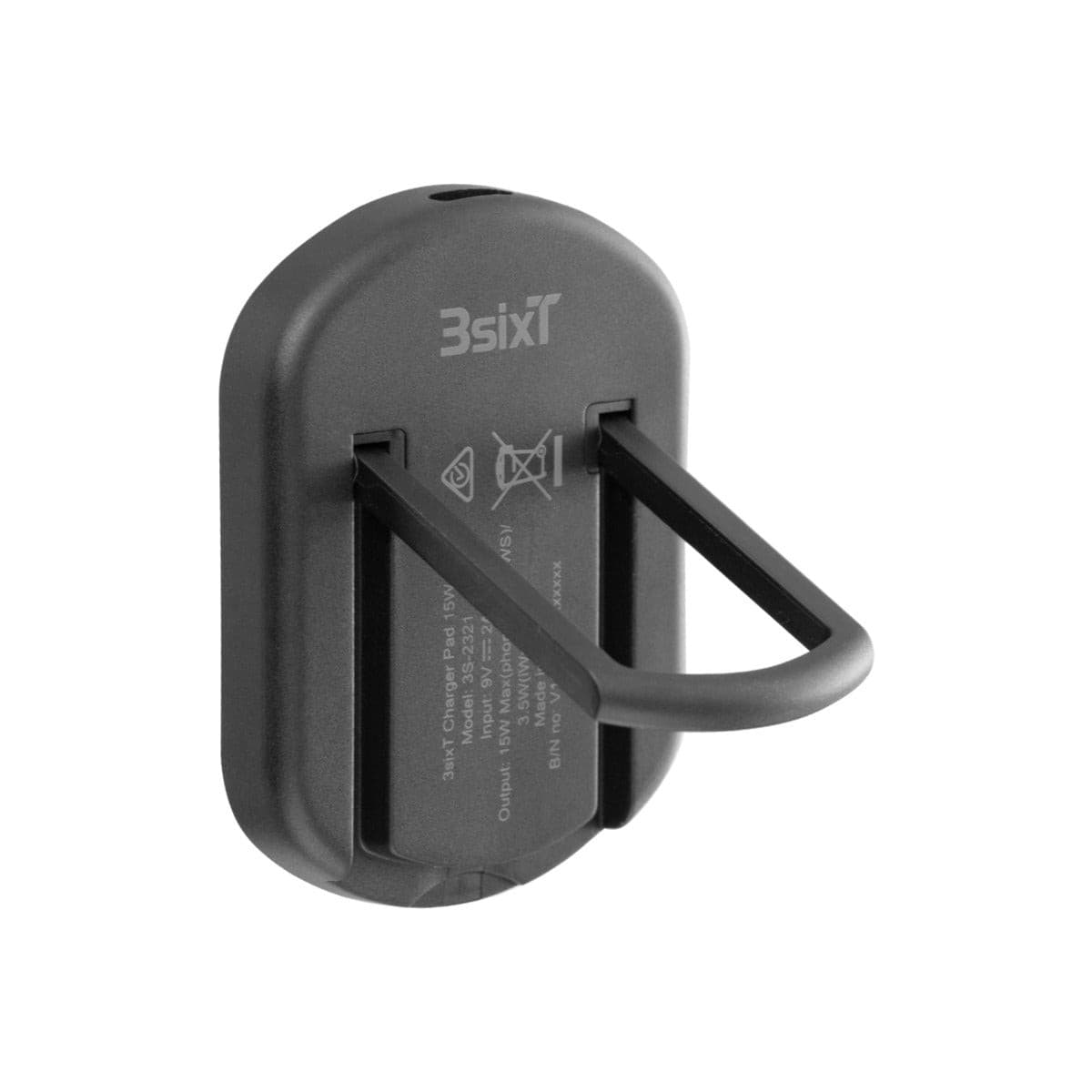 3sixT All-in-One MagSafe Charger with 20W Fast Wall Charger - Black | Wireless Charging Stand for iPhone 12/13/14/15, AirPods & Apple Watch | Perfect for Home, Office & Travel