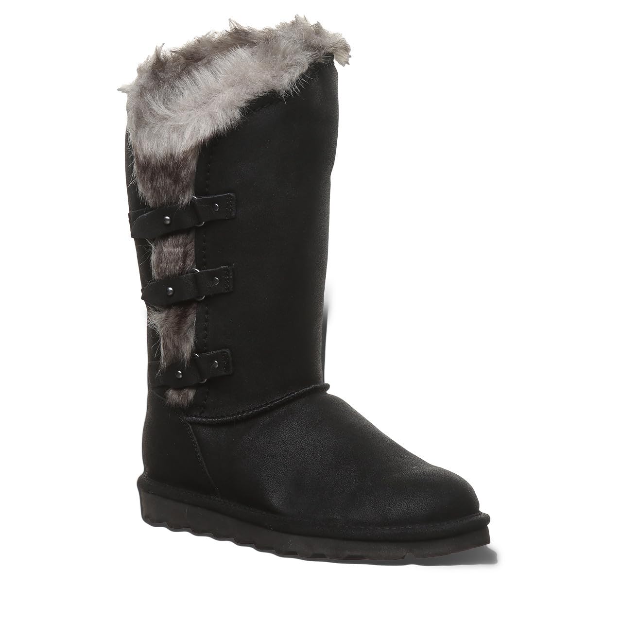 BEARPAW Women's Emery Slip-On Winter Boots - Classic Suede, Multiple Colors, Comfortable & Warm - Perfect for Casual Outings, Snow Days & Cozy Indoor Wear