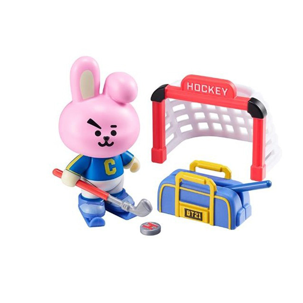 BT21 Collectible Figure Blind Pack Vol. 4 Winter Theme - Cute Korean Character Merchandise for BTS Fans, Home Decor & Gift Idea