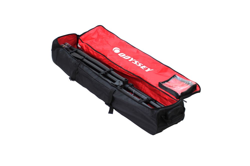 Odyssey BRLTMTSW Redline Series Mobile Tripod System Wheeled Tote Bag - Professional Camera & Video Equipment Transport Case for Photographers & Videographers - Perfect for Studio, Outdoor Shoots & Travel