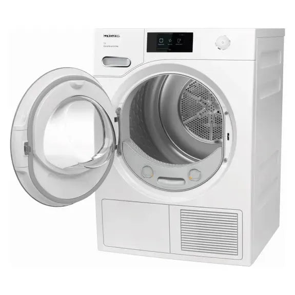 Miele 9kg Heat Pump Tumble Dryer - White TWR780WP | Energy Efficient Laundry Solution for Home & Apartment Use