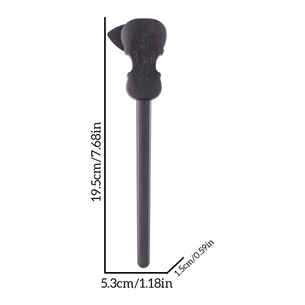 2-in-1 Guitar Pick Bow - Convert Guitar to Cello/Violin Sound | Unique Musical Gift for Guitarists | Perfect for Live Performances, Studio Recording & Creative Practice