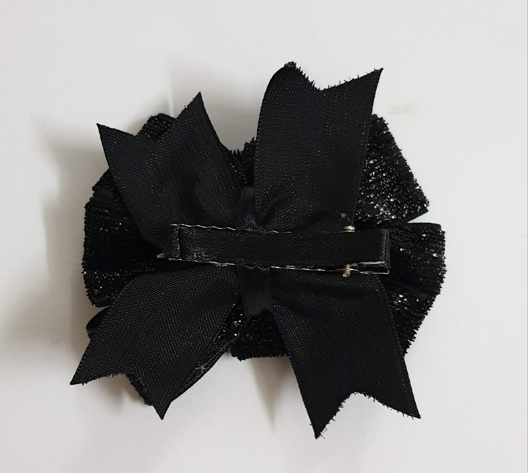 Belleza Creative Tricolor Hair Clip - Saffron, White & Green Hair Accessories for Women | Perfect for Parties, Weddings & Everyday Styling