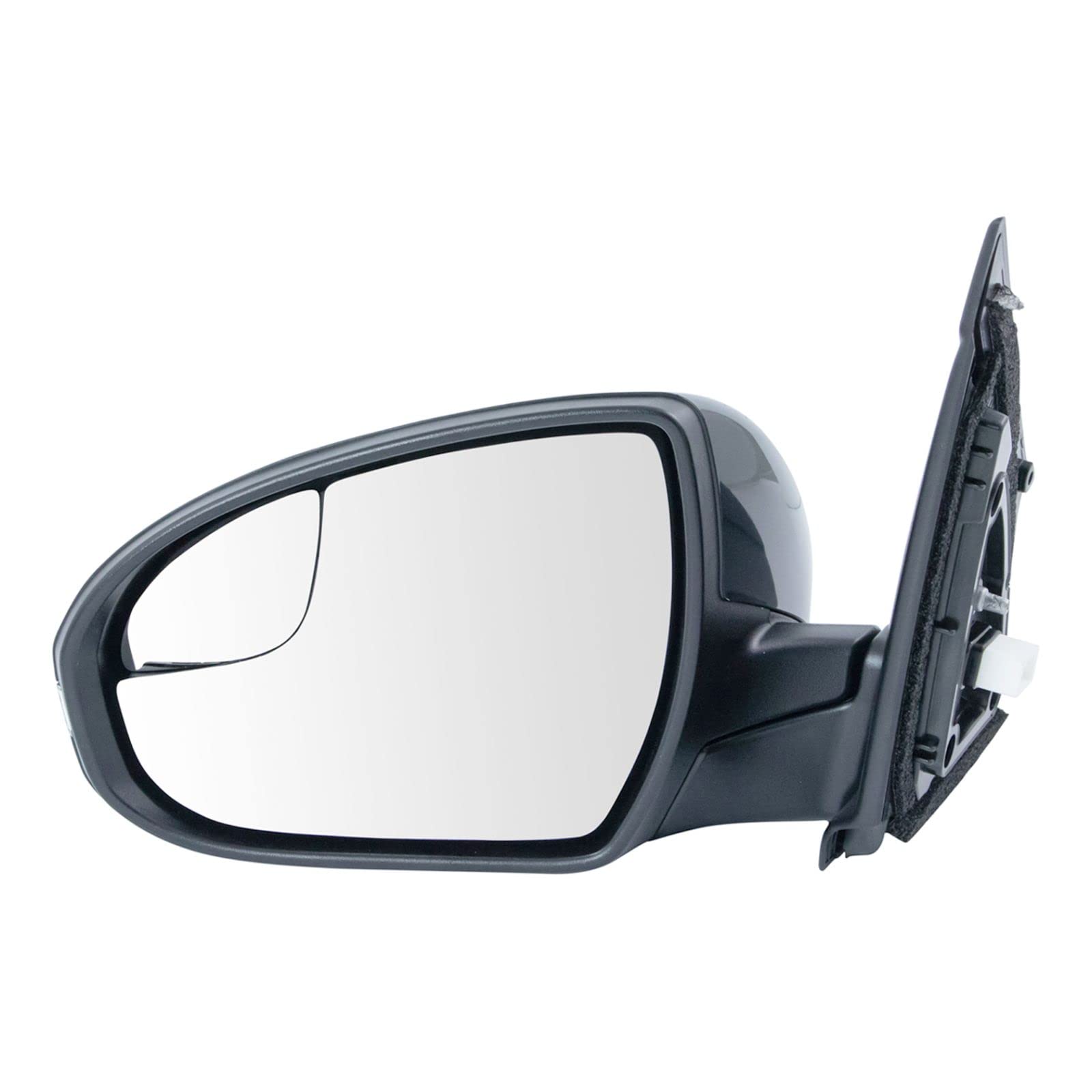 2016-2018 Hyundai Tucson Left Side Mirror with Turn Signal & Spotter Mirror - OEM Replacement (Part #HY1320247) - Perfect for Parking Assistance & Blind Spot Visibility