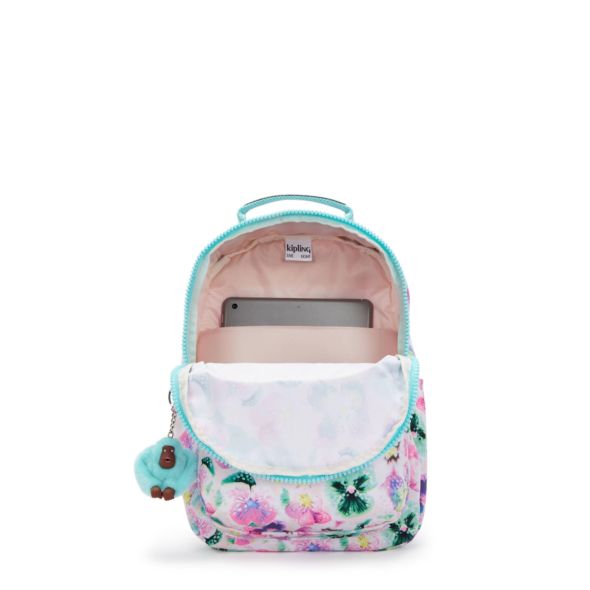 Kipling Women's Seoul Small Tablet Backpack - Lightweight Durable Laptop Bag with Padded Shoulder Straps & Tablet Sleeve - Perfect for School, Work & Travel Accessories